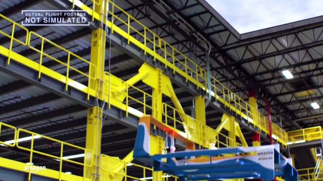 Amazon dévoile une nouveau drone de livraison