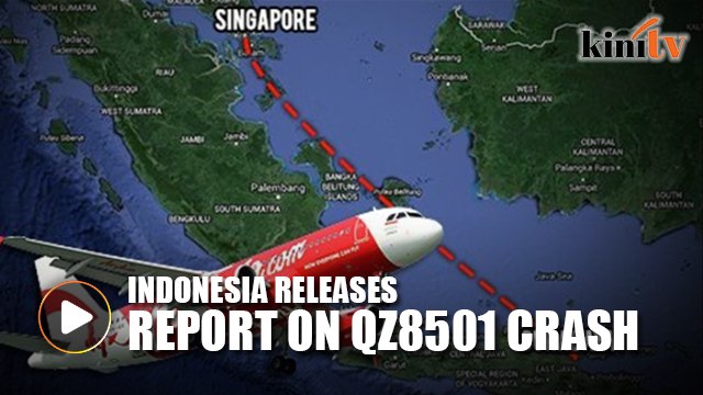 Indonesia's NTSC releases report on Airasia QZ8501 crash