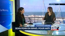 Sean Penn en Israel pour Haiti // 