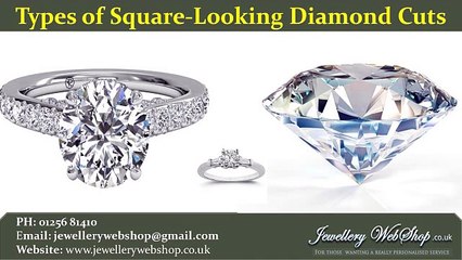 Types of Square-Looking Diamond Cuts
