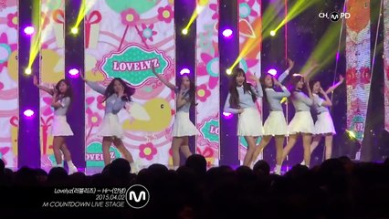 [MPD직캠] 러블리즈 직캠 안녕 Hi~ Lovelyz Fancam Mnet M COUNTDOWN 150402