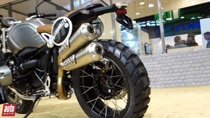 BMW NineT Scrambler 2016 Salon de Moto Paris