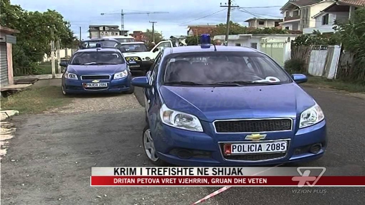 Krim i trefishtë në Shijak - News, Lajme - Vizion Plus