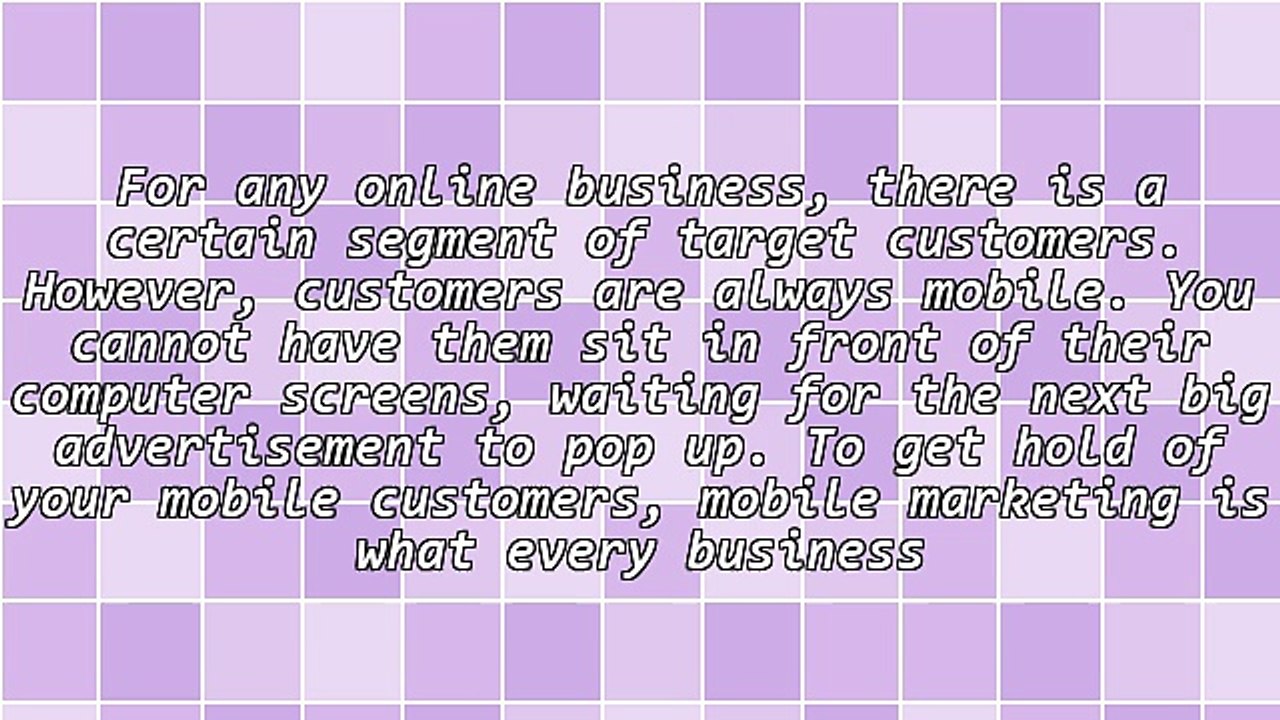 How to Target Customers Using Mobile Marketing