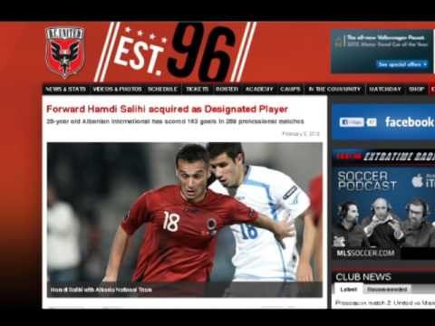 TELENOVELA SALIHI SHQIPTARI NGA KINA NE SHBA TEK D C UNITED LAJM