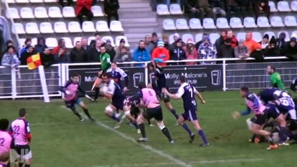 Rugby : Strasbourg 0 - 6  Bourg-en-bresse