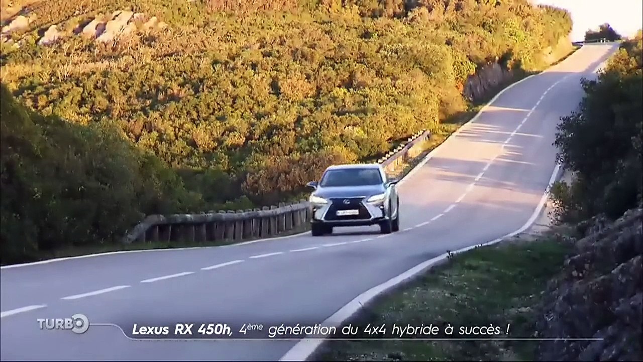 Essai : Lexus RX 450h (Emission Turbo du 29/11/2015)
