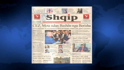 SHTYPI I DITES ME TITUJT KRYESORE TE GAZETAVE SHQIPTARE E MERKURE 30 SHTATOR 2015 LAJM