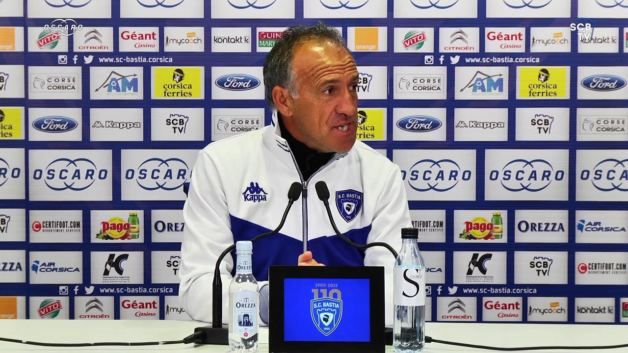 Bastia-Bordeaux : Conf. d'avant-match de G. Printant