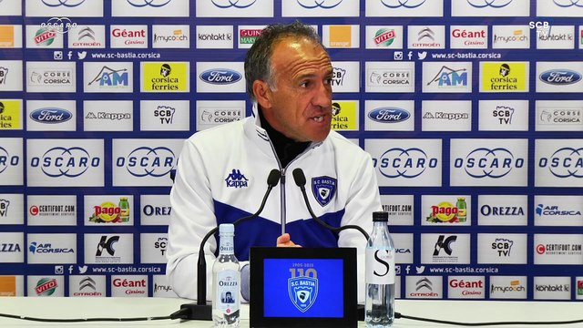 Bastia-Bordeaux : Conf. d'avant-match de G. Printant
