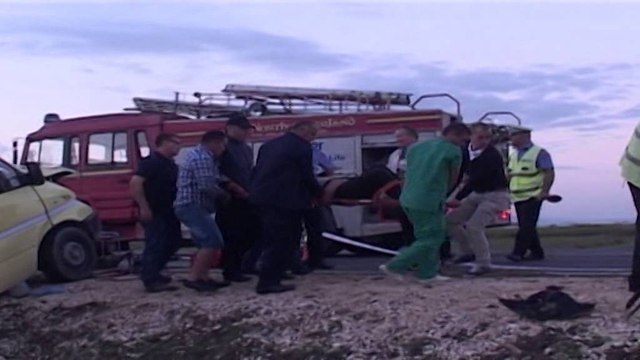 AKSIDENTET KANE LENE TE PLAGOSUR 9 PERSONA, NE AKSIN BERAT LUSHNJE DHE NE KORÇE LAJM