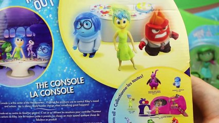 Inside Out Full Set Console Light Up Toys. Joy, Disgust, Fear, Sadness & Anger. DisneyToysFan.