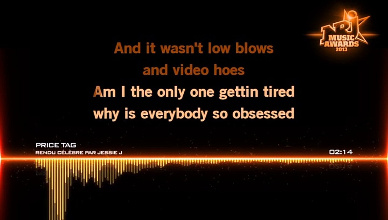 KARAOKE JESSIE J Price tag Vidéo Dailymotion