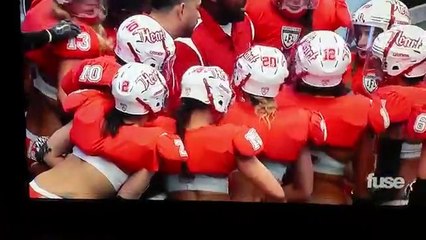 Legends Football League brawl