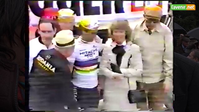 L'Avenir - Claudy Criquielion virage mur Huy