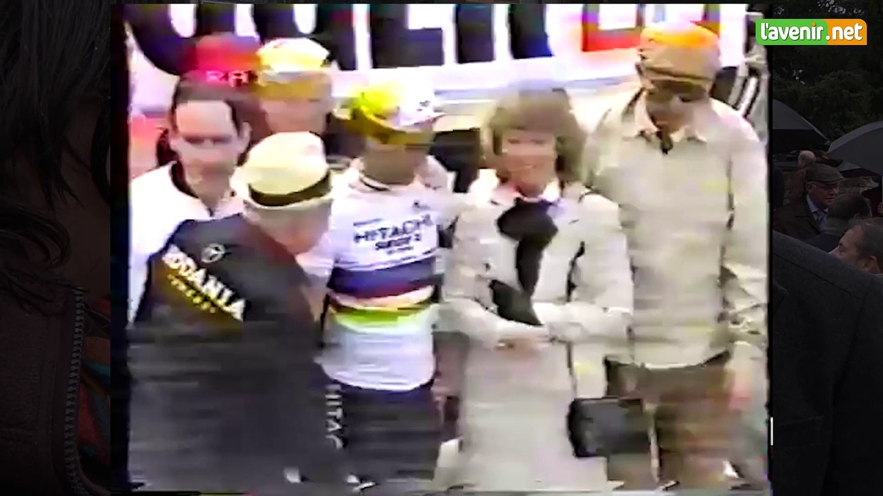 L'Avenir - Claudy Criquielion virage mur Huy