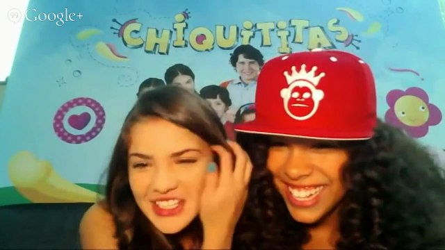WebChat com Livia Inhudes e Julia Olliver, Vivi e Pata de Chiquititas