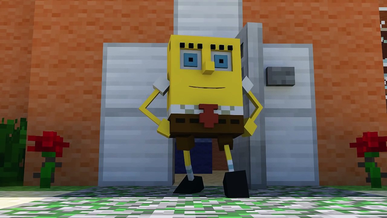 _Spongebob in Minecraft_ - Animation
