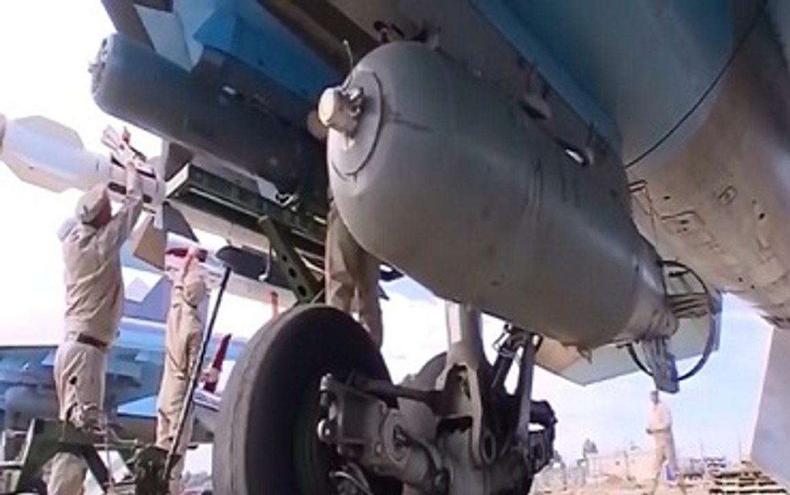 Подготовка и боевые вылеты Су-34, вооруженных ракетами 'воздух-воздух'