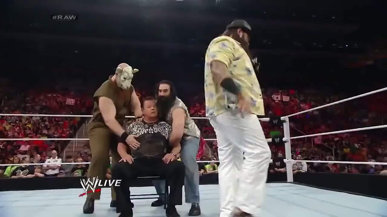 WWE Brock Lesnar Attacks Wyatt Family