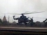 President Pranab Mukherjee arrives at Gir Somnath in helicopter