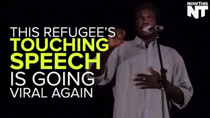 Touching Speech By Sudanese Refugee Goes Viral In Light Of Recent Crisis