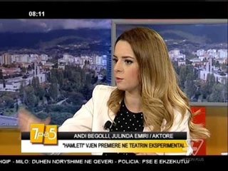 7pa5 - Hamleti ne Teatrin Eksperimental - 5 Tetor 2015 - Show - Vizion Plus