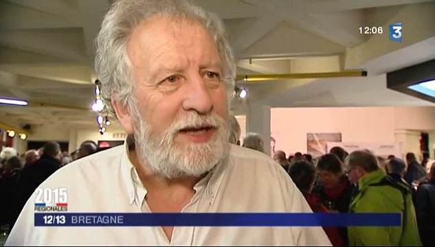 Elections régionales FR3 Bretagne meeting EELV 01/12/15