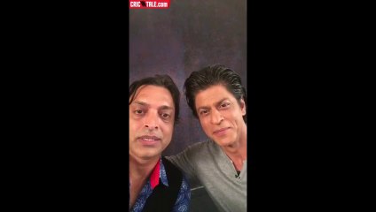 Shoaib Akhtar Having Fun With Shah Rukh Khan