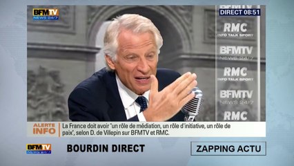 Dominique de Villepin : "C'est en redevenant nous-mêmes que nous trouverons la force de lutter contre le terrorisme"