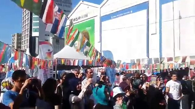 Daud Hanif - Pashto Very Nice Mast Attan Song Afghan Students Dancing Attan In Turkey. _ Tune.pk