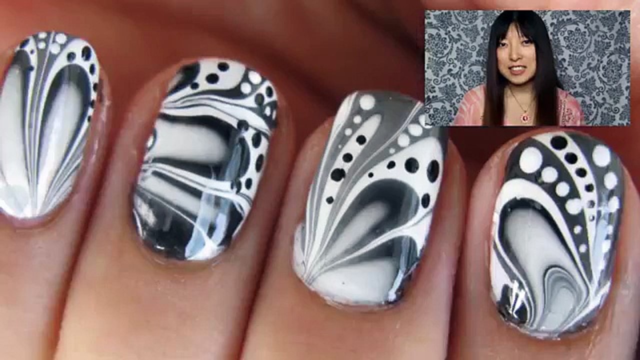 Water Marble Nail Art! How to Water Marble Your Nails Step by Step Tips for BEGINNERS!
