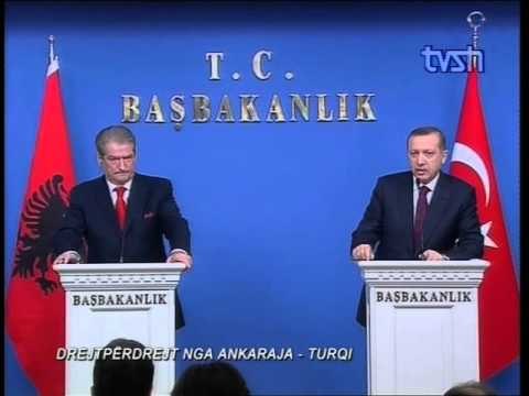 BERISHA NE TURQI ERDOGAN NE SHQIPERI ME RASTIN E 100 VJETORIT TE PAVARESISE LAJM