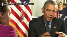Exclusive interview of Barack Obama, by Laurence Haïm for iTELE