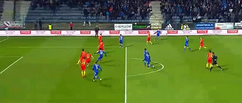 Ruch Chorzów - Korona Kielce 1-0 Goal (1)