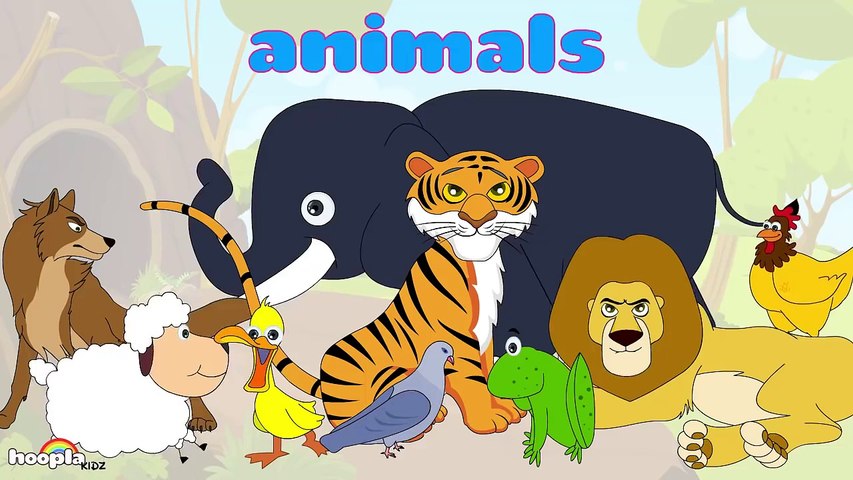 Learn About Sounds of Animals 2 | Preschool Activity by Hooplakidz - video  Dailymotion