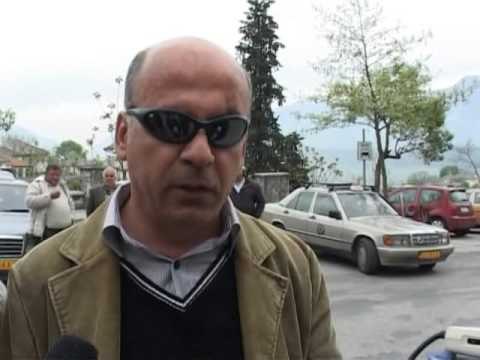 PROTESTE KUNDER KSERES GJIROKASTER,KERCENOHET ME GREVE NGA SHOQATAT E INVALIDEVE LAJM