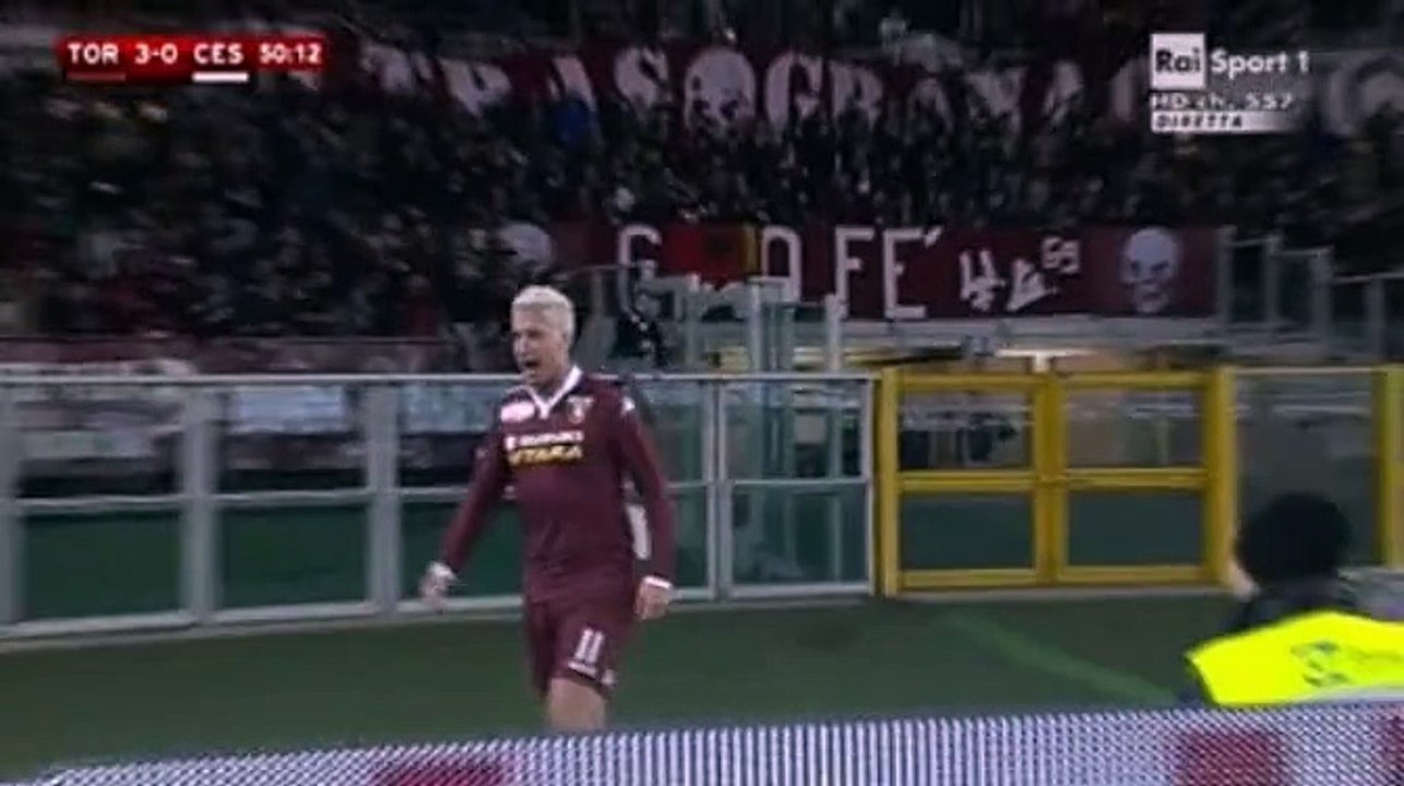 Maxi Lopez Goal 3-0 Torino vs Cesena (Coppa Italia) -1.12.2015
