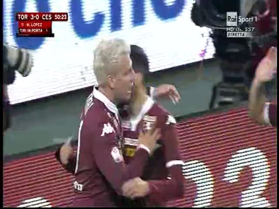 Maxi López Goal - Coppa Italia - Torino 3-0 Cesena - 01-12-2015