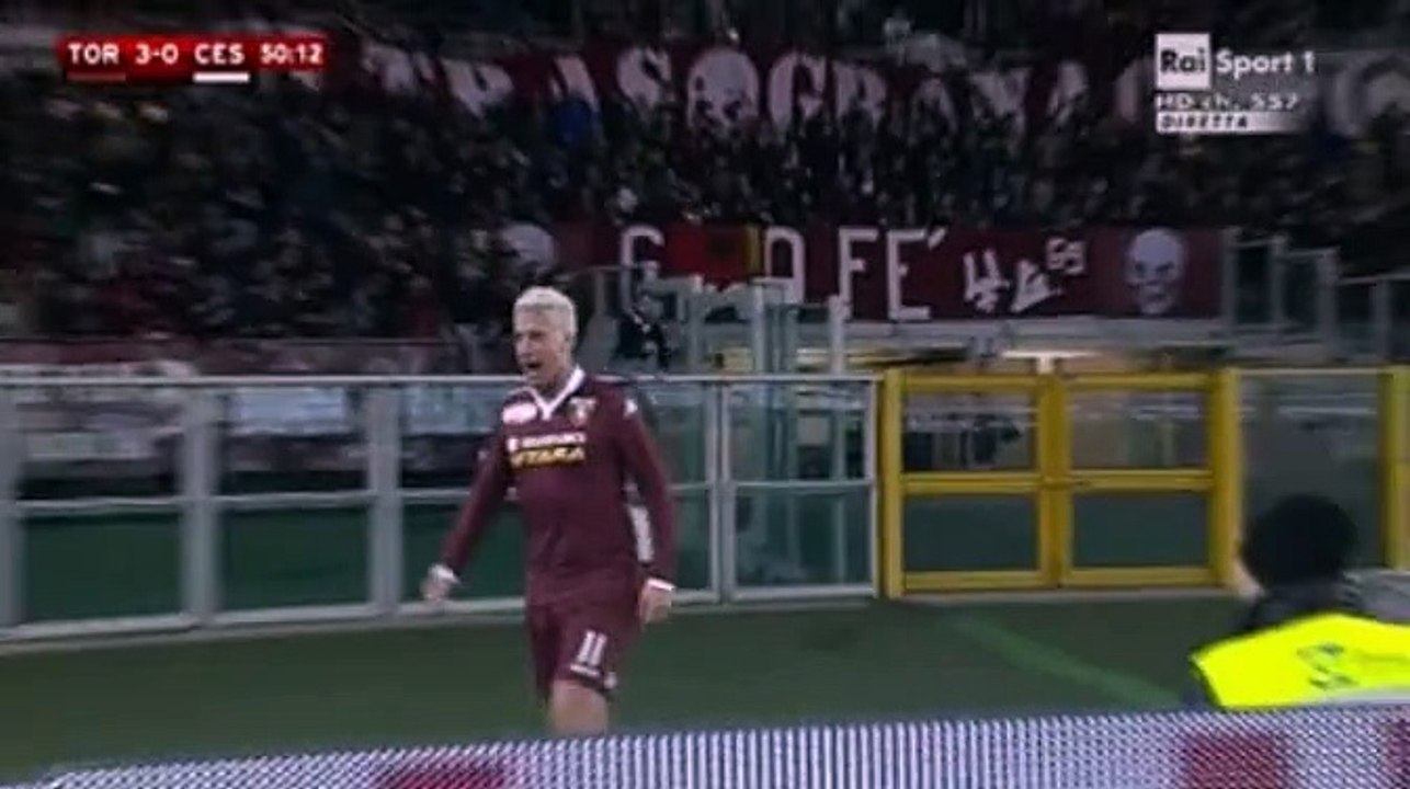 Maxi Lopez Goal 3-0 Torino vs Cesena (Coppa Italia) -1.12.2015