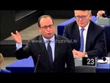 Merkel dhe Hollande në PE - Top Channel Albania - News - Lajme
