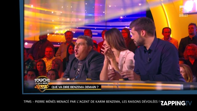 TPMS – Pierre Ménès menacé par l’agent de Karim Benzema, les raisons dévoilées !