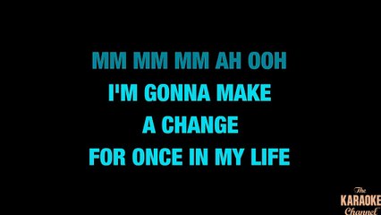 Man In The Mirror in the style of Michael Jackson | Karaoke with Lyrics