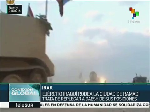 Fuerzas iraquíes rodean Ramadi, se disponen a sacar de allí al Daesh