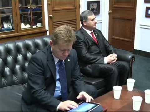 BERISHA NE SHBA TAKIME ME PERFAQESUES TE KONGRESIT PREZANTON ARRITJET LAJM