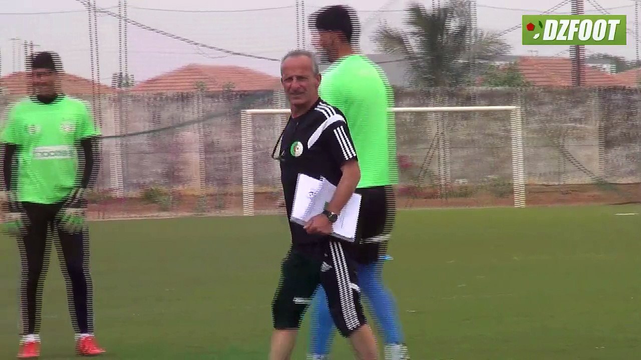CAN U23 J-1 ALG-MLI : Entraînement