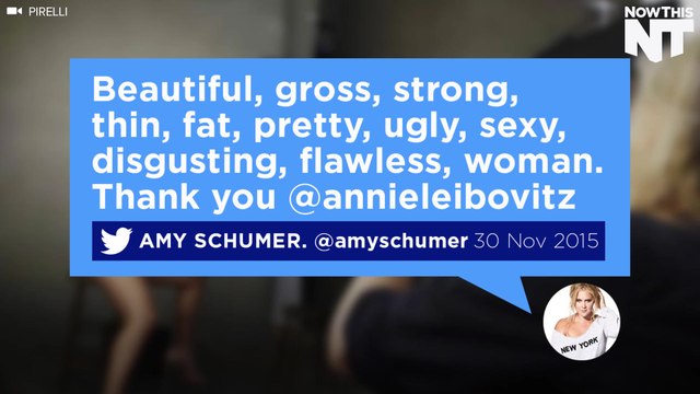 Amy Schumer And Other Powerful Female Celebs Pose For Calendar