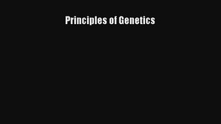 Read Principles of Genetics# Ebook Free