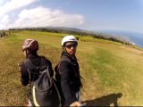 DECOLLAGE en PARAPENTE A LA REUNION