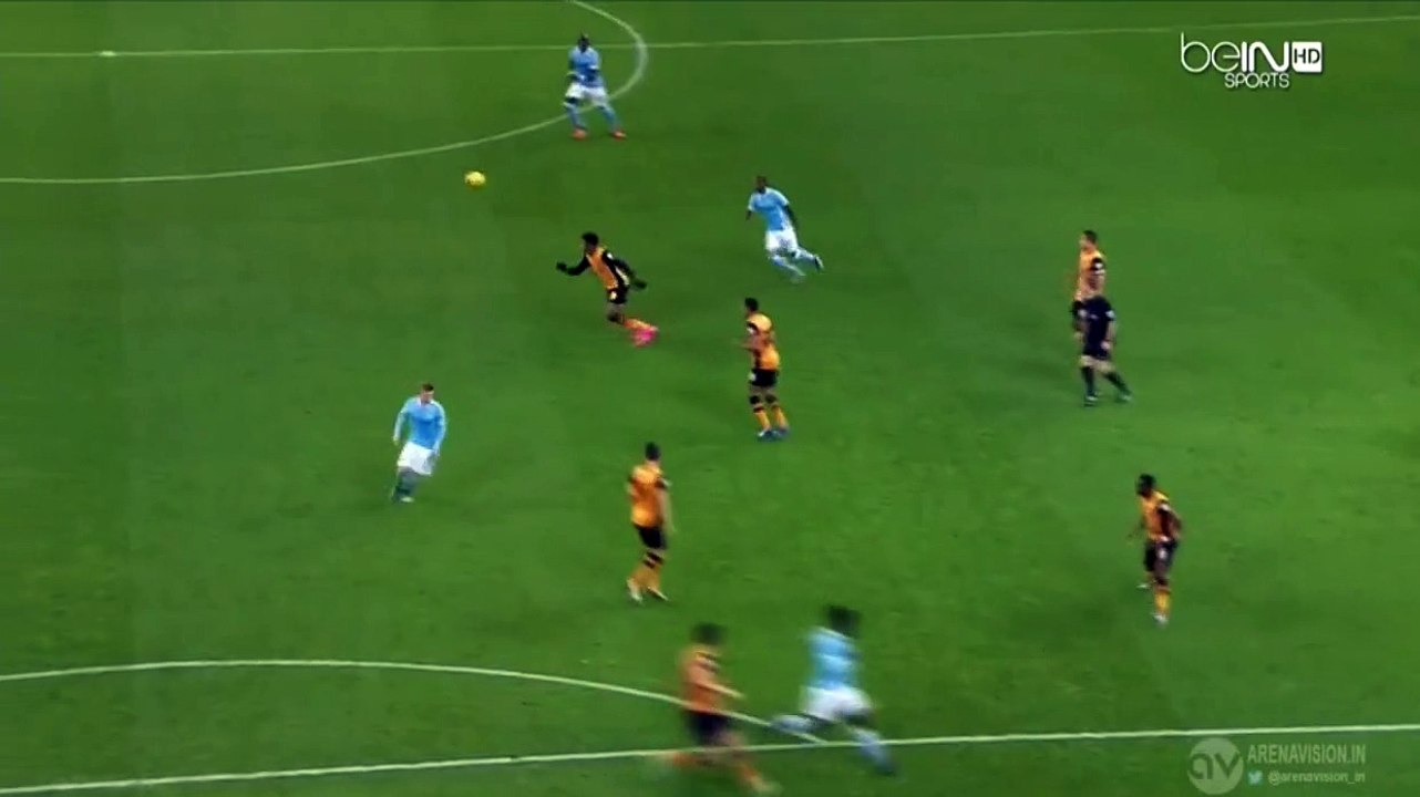 Wilfried Bony Goal - Manchester City 1 - 0 Hull City - 01/12/2015